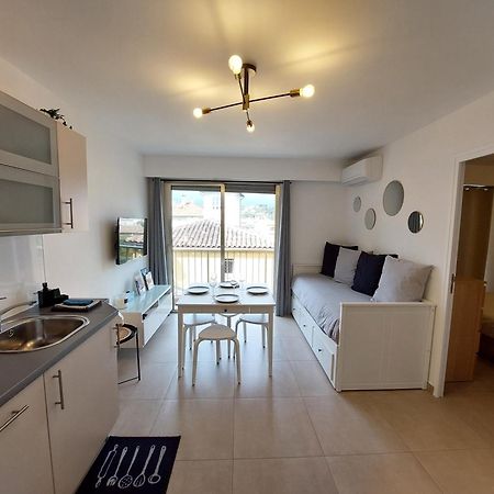 T2 Au Calme, Proche Des Plages, Climatise Et Parking Prive Cagnes-sur-Mer Exterior foto